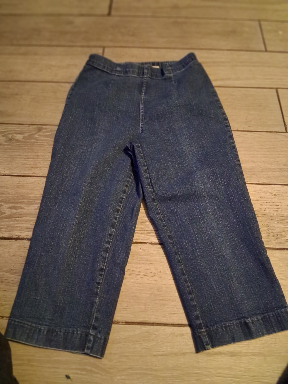croft & barrow Dark Blue Cropped Women's Jeans